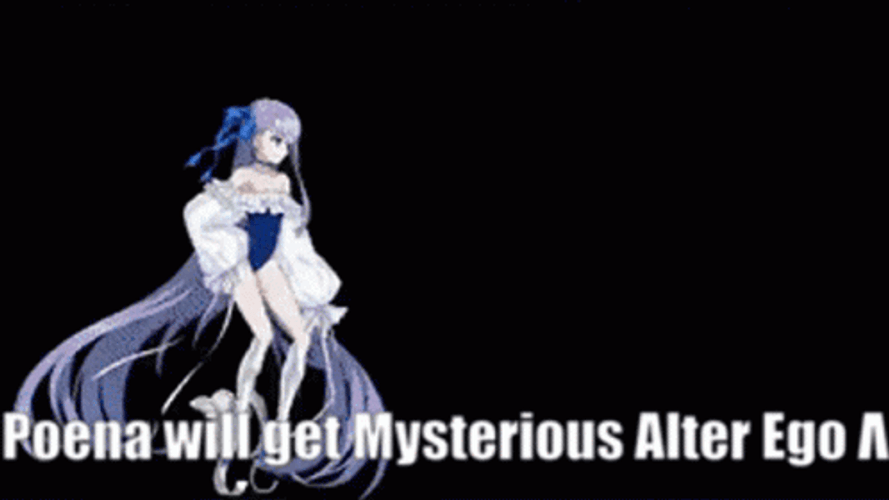 Mysterious Girl Diving In GIF
