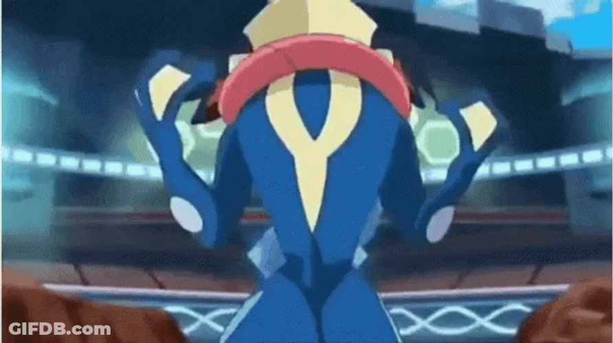 Mysterious Greninja GIF