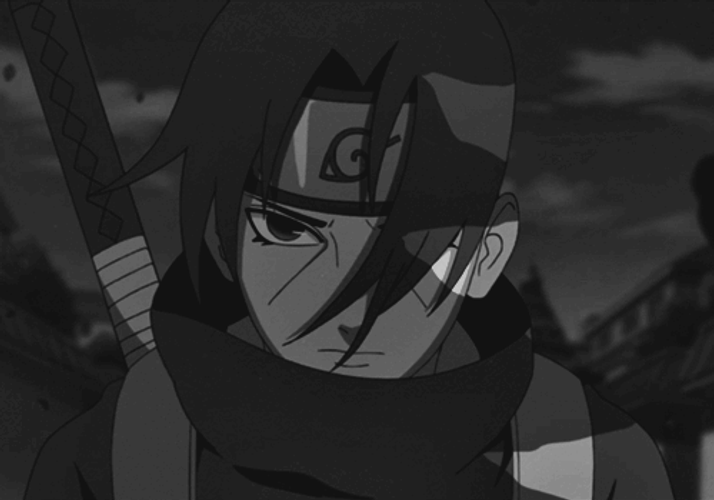 Mysterious Itachi Uchiha GIF