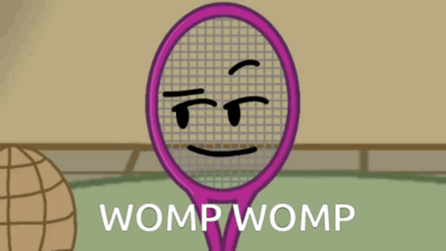Mystery Box Madness Tennis Sad Trombone Womp Womp GIF