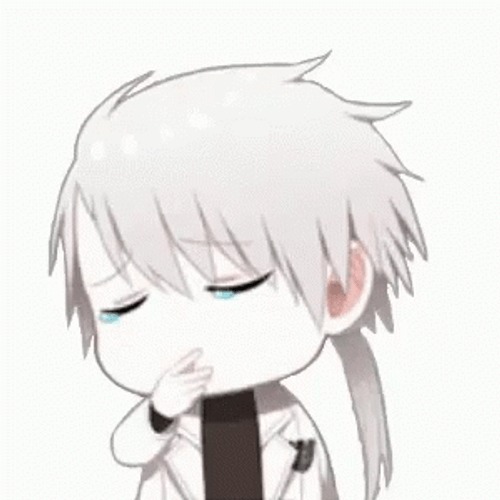 Mystic Messenger Character Crying GIF