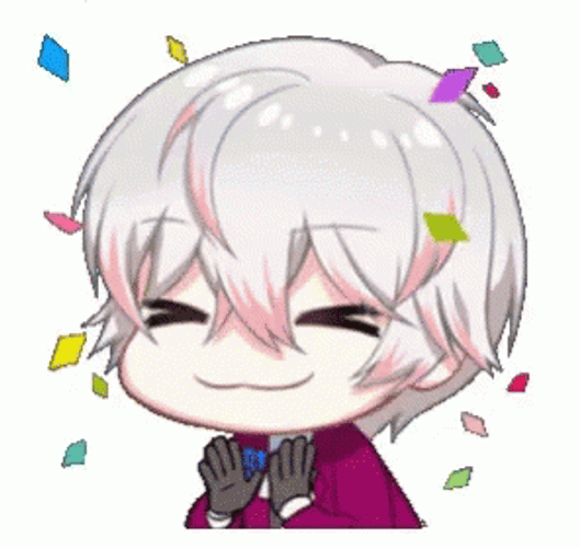 Mystic Messenger Confetti GIF