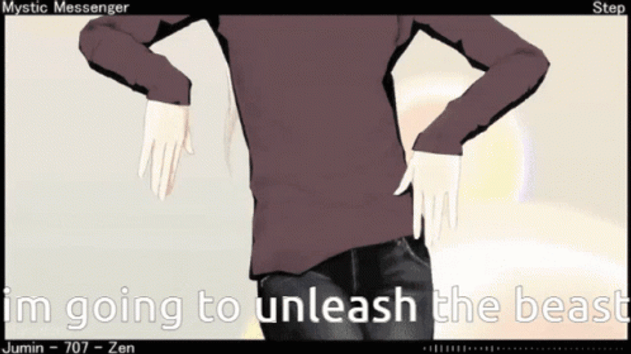 Mystic Messenger Dance GIF