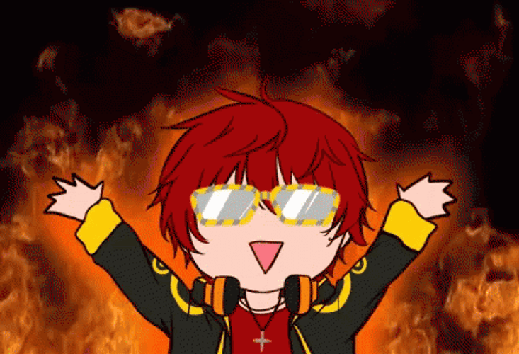 Mystic Messenger On Fire GIF