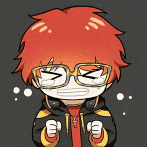 Mystic Messenger Whining 707 GIF