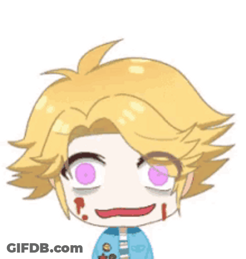 Mystic Messenger Yoosung Bloody Face Yandere GIF