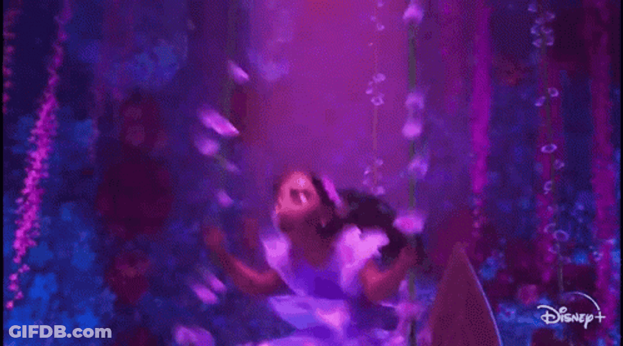 Mystical Isabela Madrigal Big Swing Encanto GIF