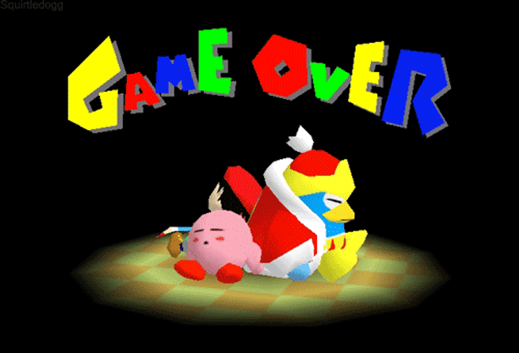 N64 Game Over GIF