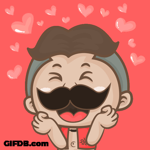 น่ารักอะไรเบอร์นี้. GIF
