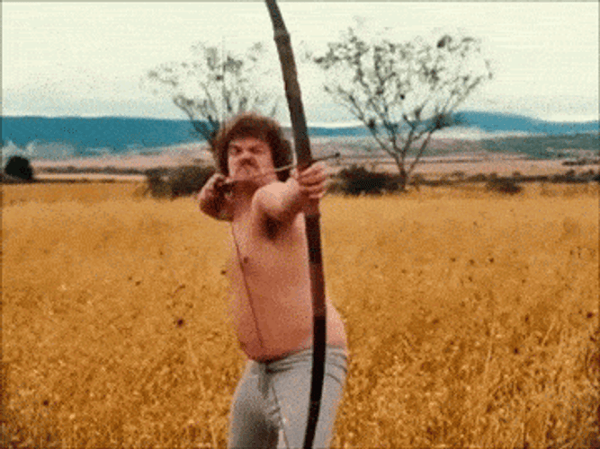 Nacho Libre Arrow GIF