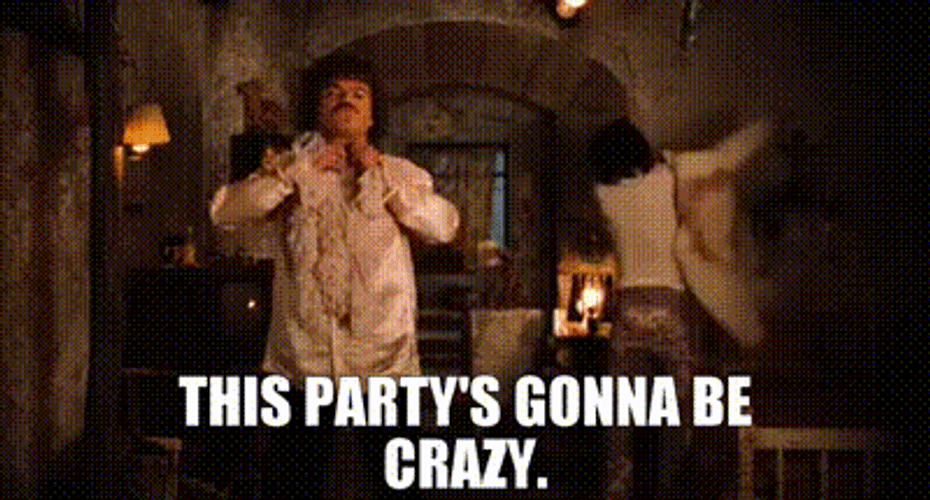 Nacho Libre Crazy Party GIF