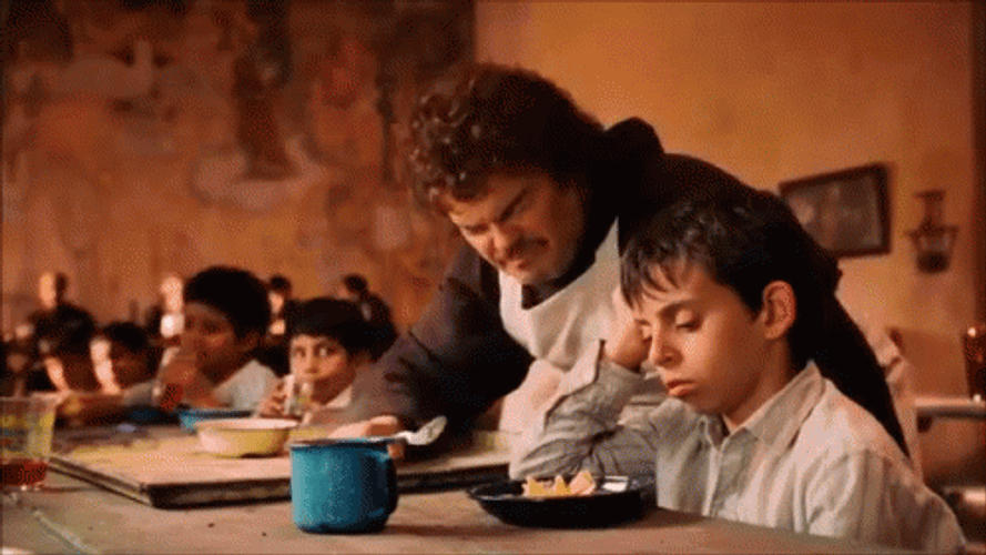 Nacho Libre Eating GIF