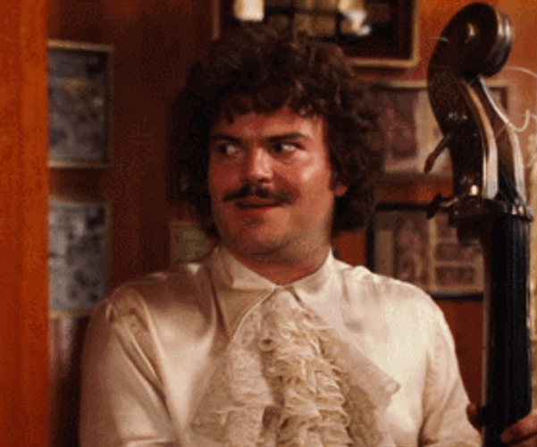 Nacho Libre Nervous GIF
