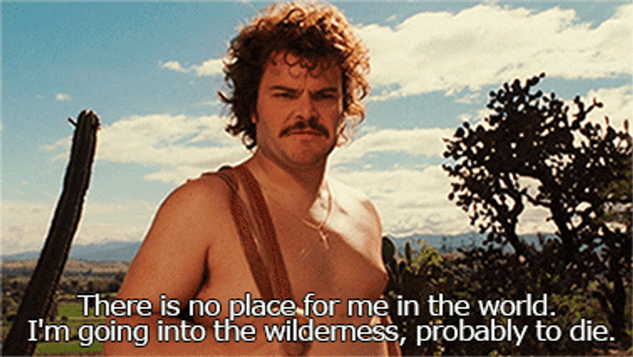 Nacho Libre No Place GIF
