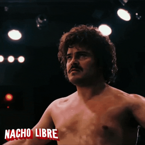 Nacho Libre Raise Hands GIF