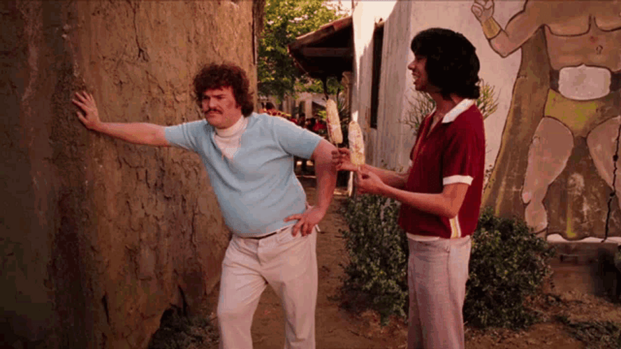Nacho Libre Smack Food GIF