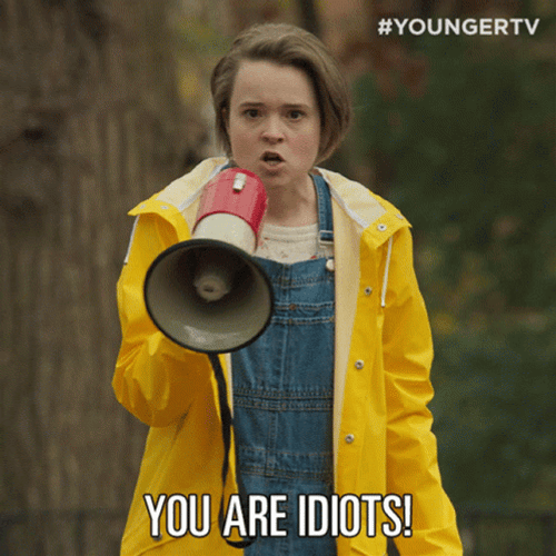 Nadia Alexander You Are Idiots GIF