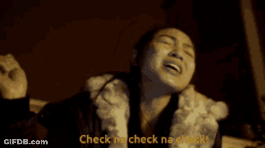 Nadine Lustre Check Sign GIF