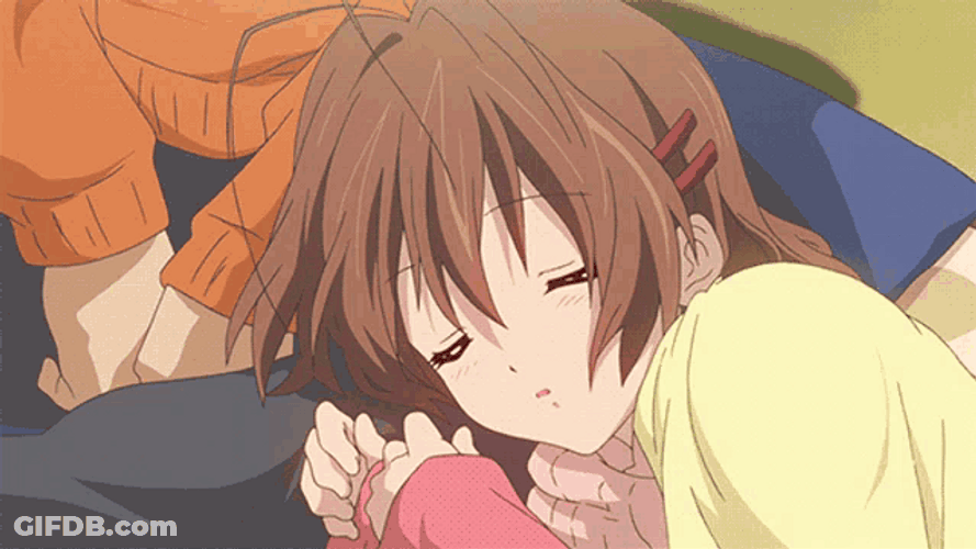 Nagisa Furukawa Anime Sleeping GIF