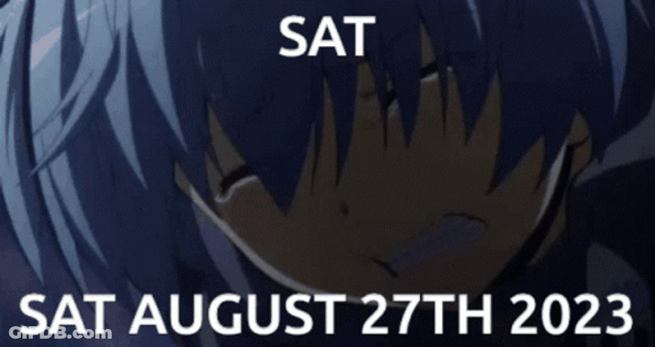 Nagisa Shiota Crying For Happy August 27 GIF