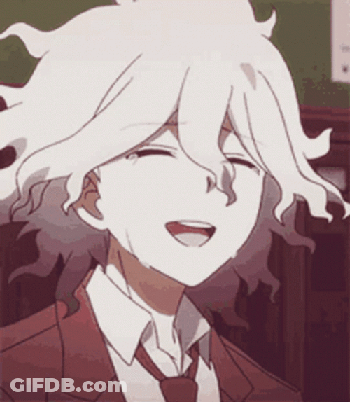 Nagito Happy While Crying GIF