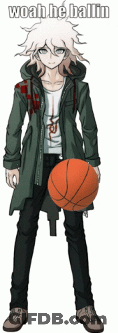Nagito Woah He Ballin GIF