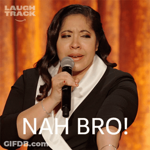 Nah Bro Gina Brillon Singing GIF