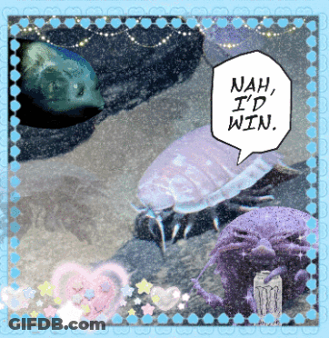 Nah I 'D Win Is Written In A Speech Bubble On A Picture GIF