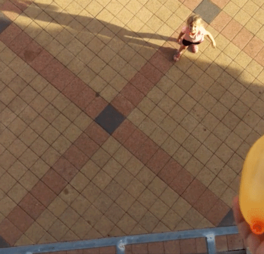 Nailed It Kid Balloon Drop GIF