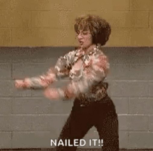 Nailed It Nasim Pedrad SNL GIF