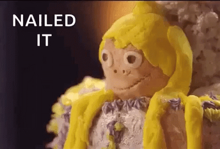 Nailed It Netflix Princess Cake GIF