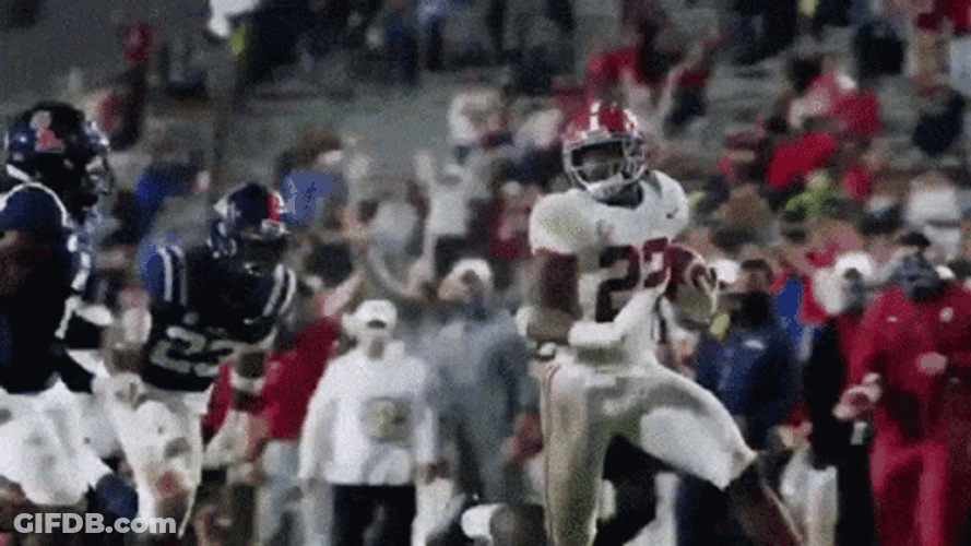 Najee Harris Roll Tide GIF
