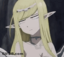 Naked Anime Girl With Elf Ears GIF