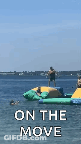 Naked Man Running With Muscles GIF