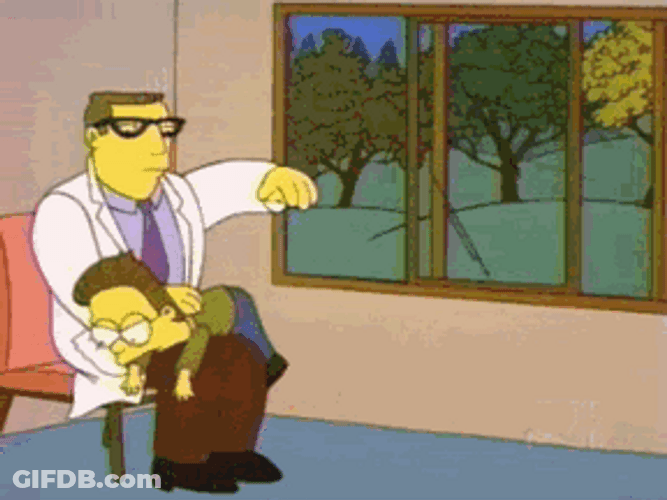 Nalgadas Father Is Smacking The Boy's Butt GIF
