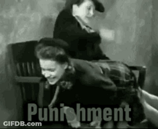 Nalgadas Girl Is Being Punished GIF