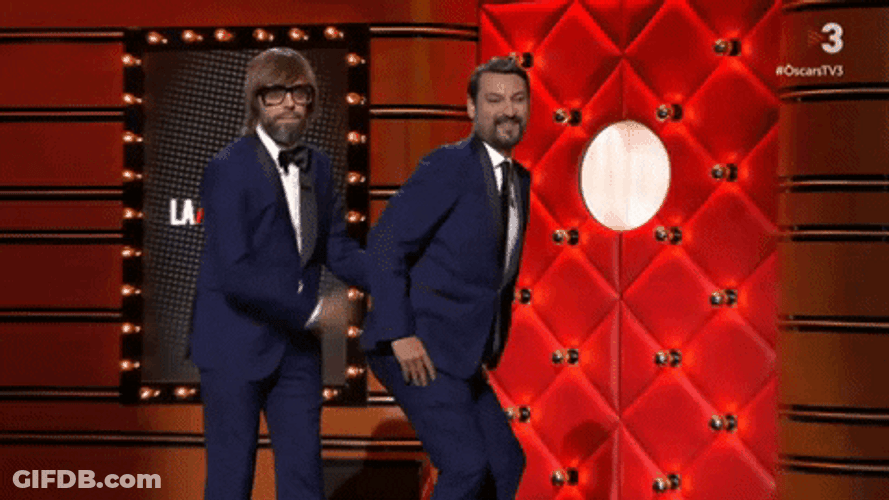 Nalgadas Host Are Having Fun GIF