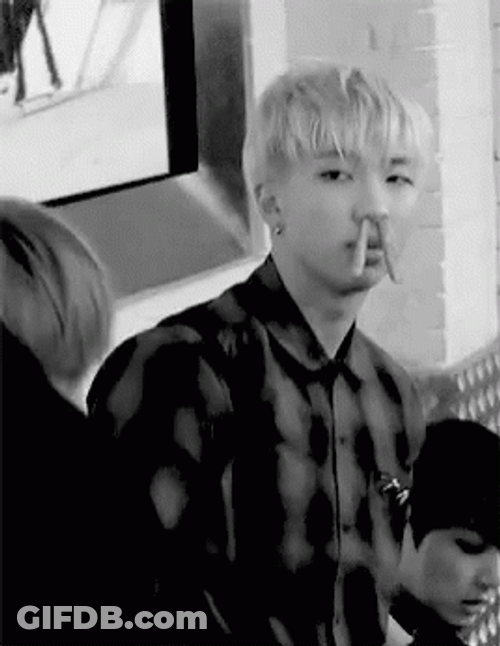 Nam-Joon Goofy Side GIF