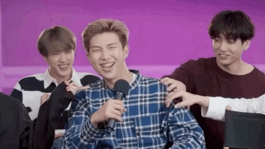 Nam-Joon Weird Funny Dance GIF