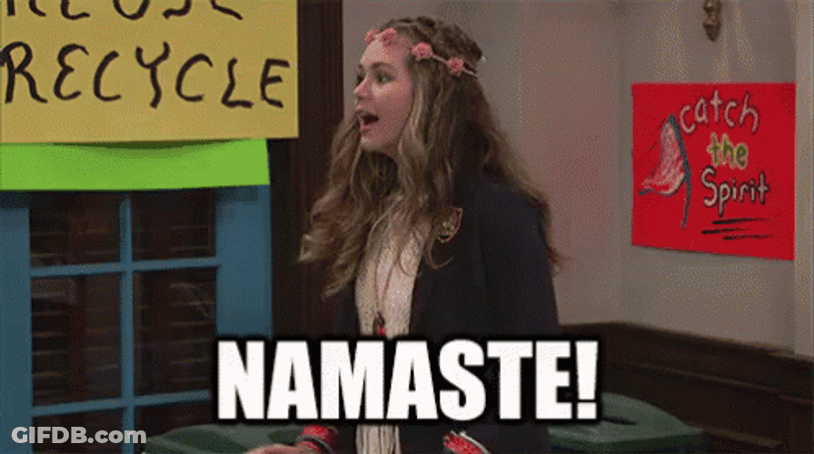 Namaste Brec Bassinger School Of Rock TV GIF