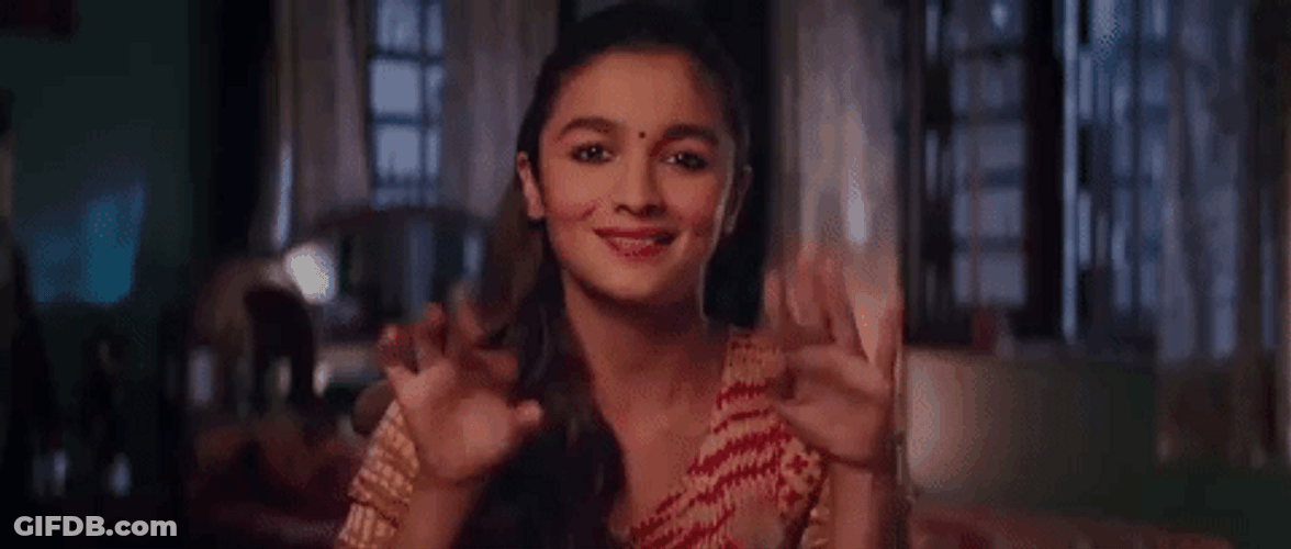 Namaste Praying Hands Alia Bhatt GIF