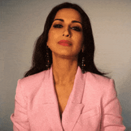 Namaste Sonali Bendre Indian Girl Cute Bow GIF
