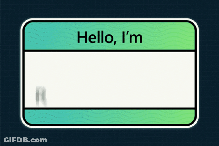 Name Is Ready For Build GIF