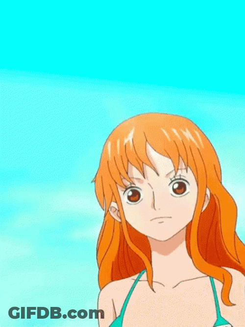 Nami Aesthetic One Piece GIF