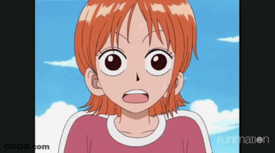 Nami Angry Chew Out GIF