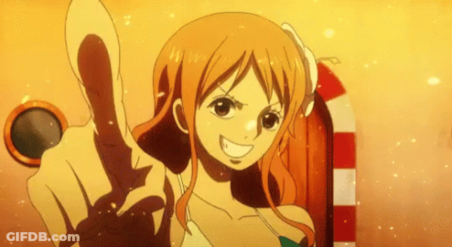 Nami One Piece Money Eyes GIF
