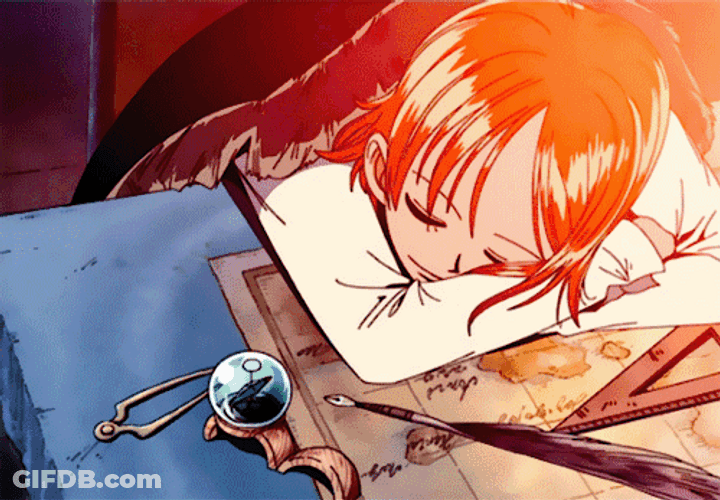 Nami Robin Hand Wake GIF