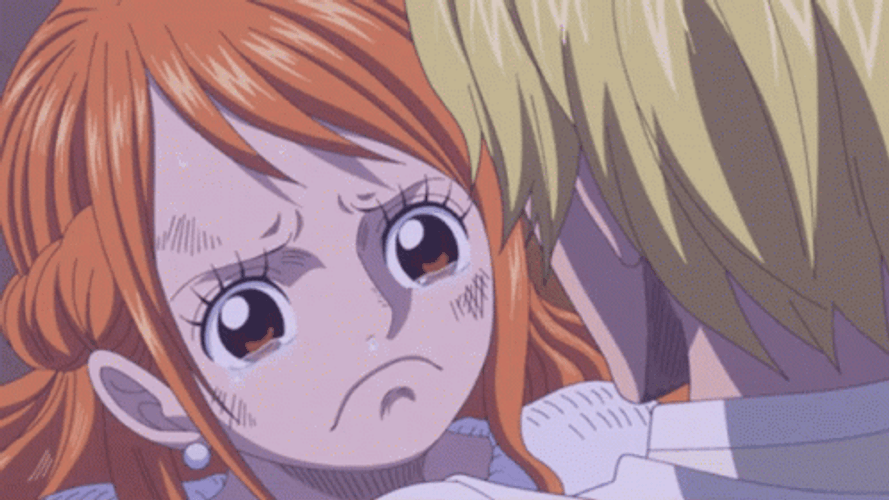Nami Sad For Sanji GIF