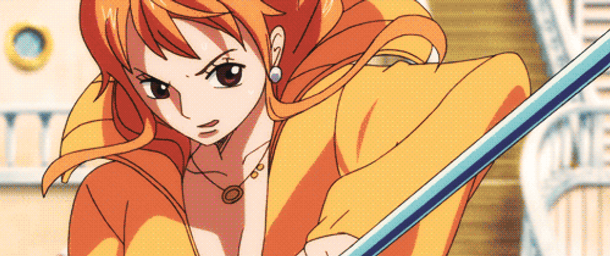 Nami Vs Ain Ship Battle GIF
