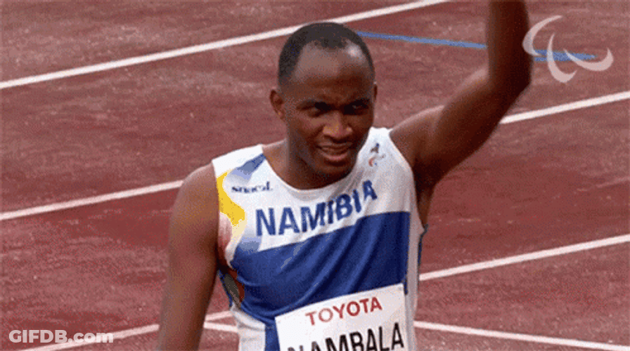 Namibia Paralympics Johannes Nambala GIF